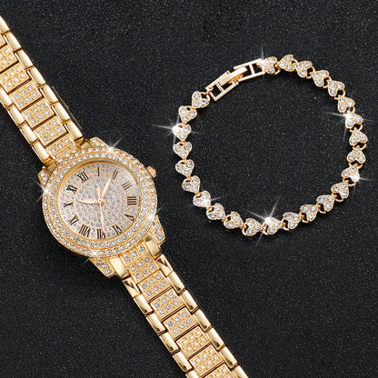 Glam Sparkle Women's Watch Set