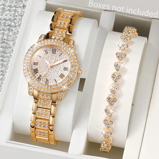 Glam Sparkle Women's Watch Set